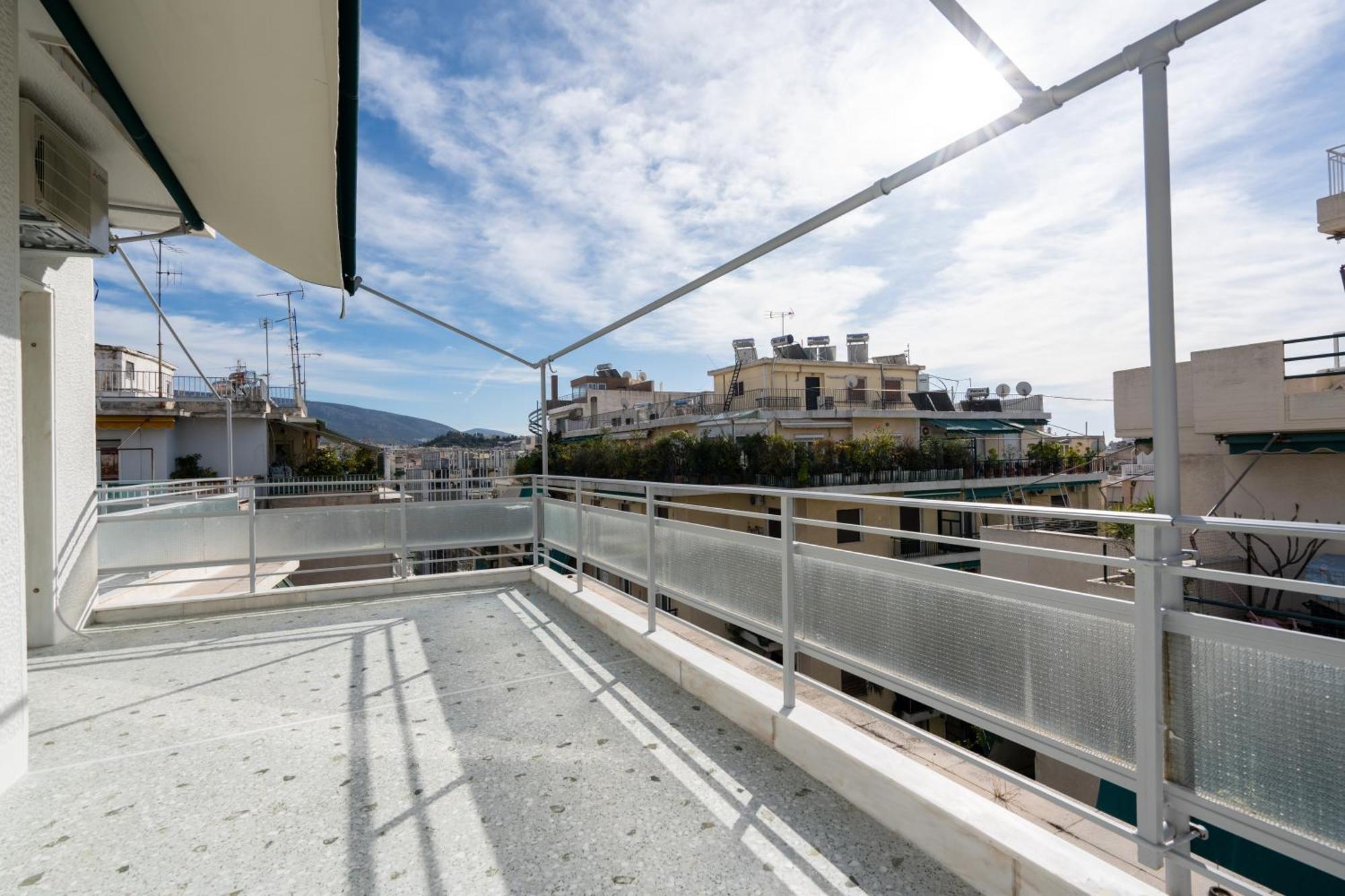 Corner Penthouse In Acropolis Atenas Exterior foto