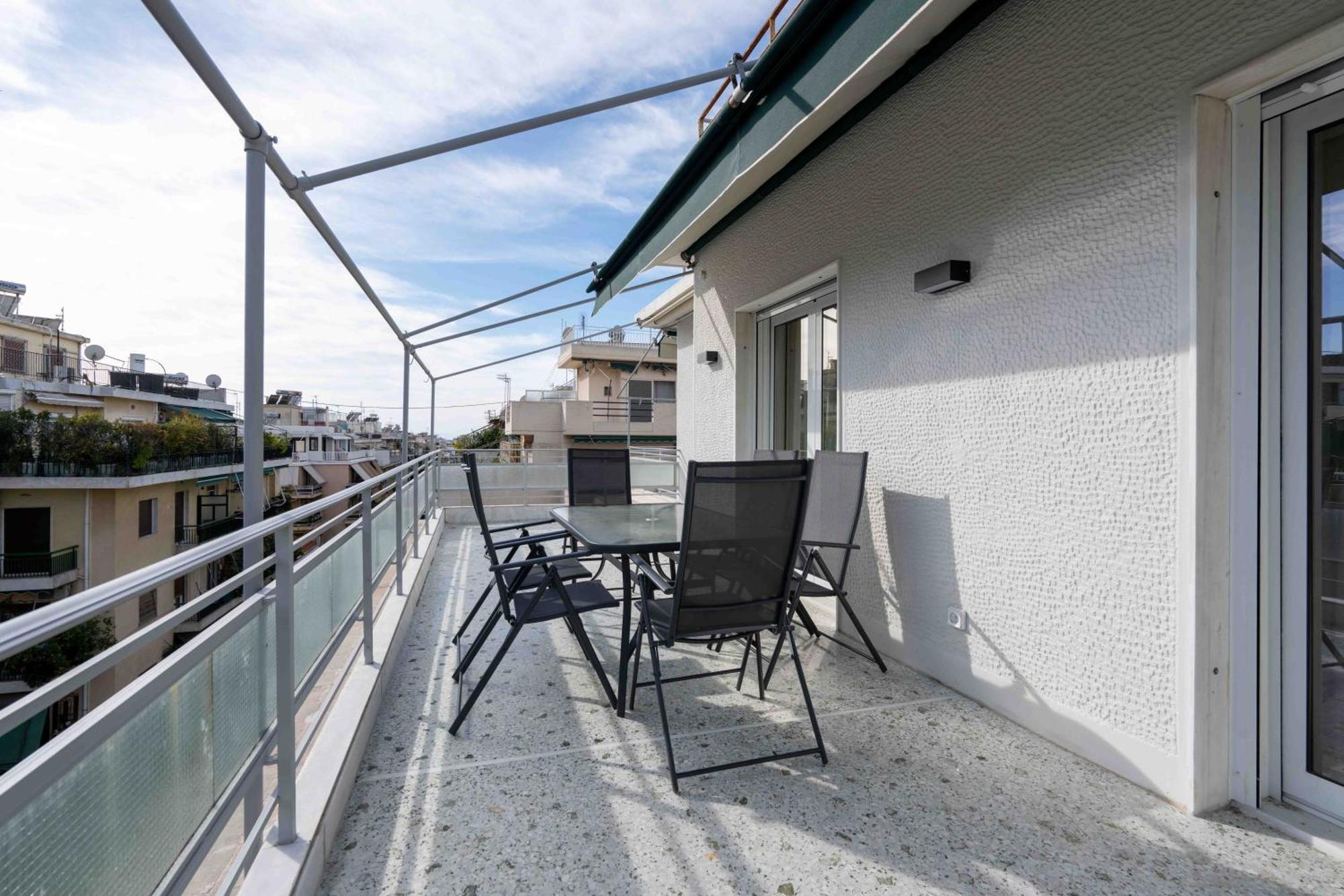 Corner Penthouse In Acropolis Atenas Exterior foto