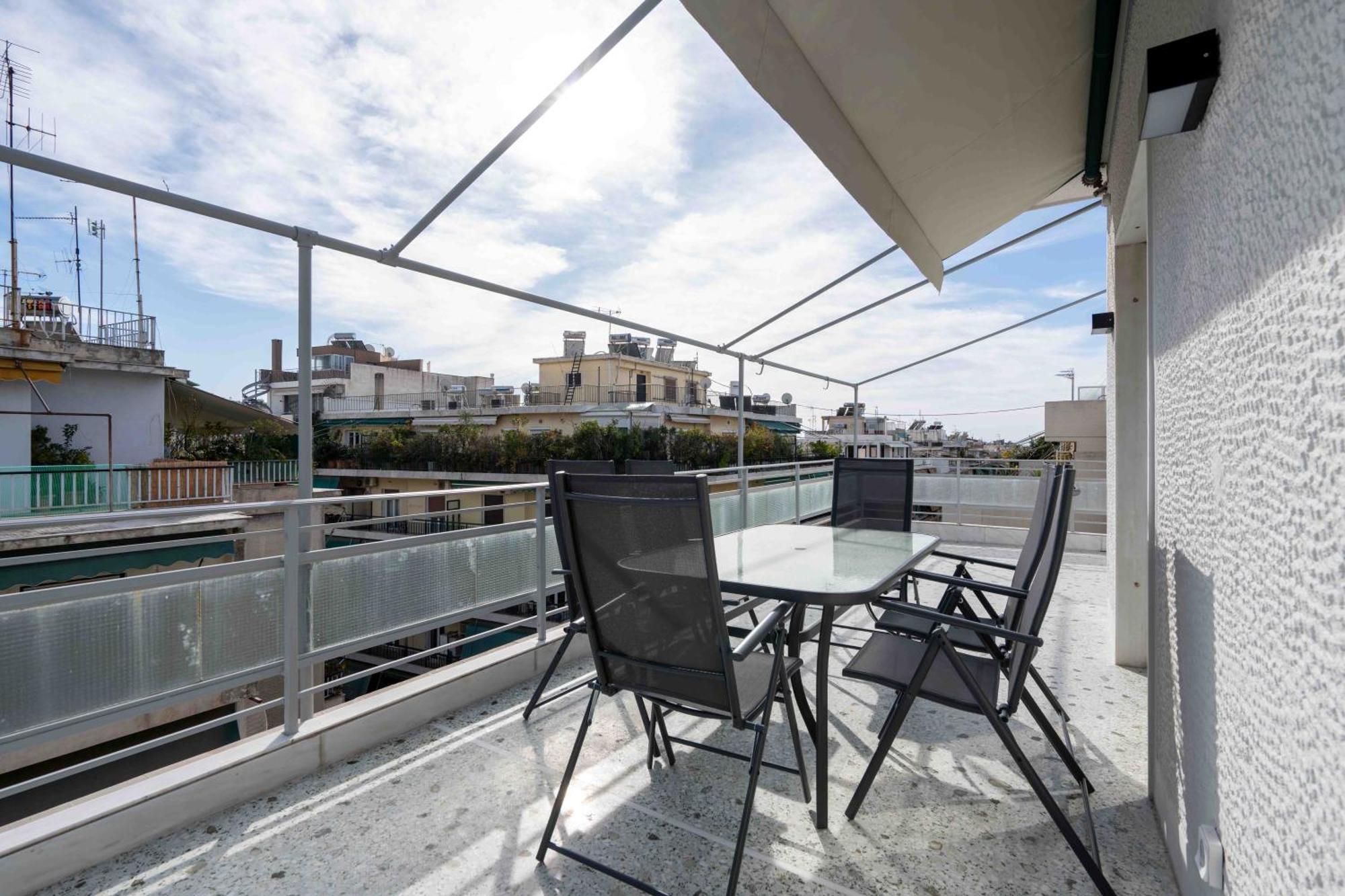 Corner Penthouse In Acropolis Atenas Exterior foto
